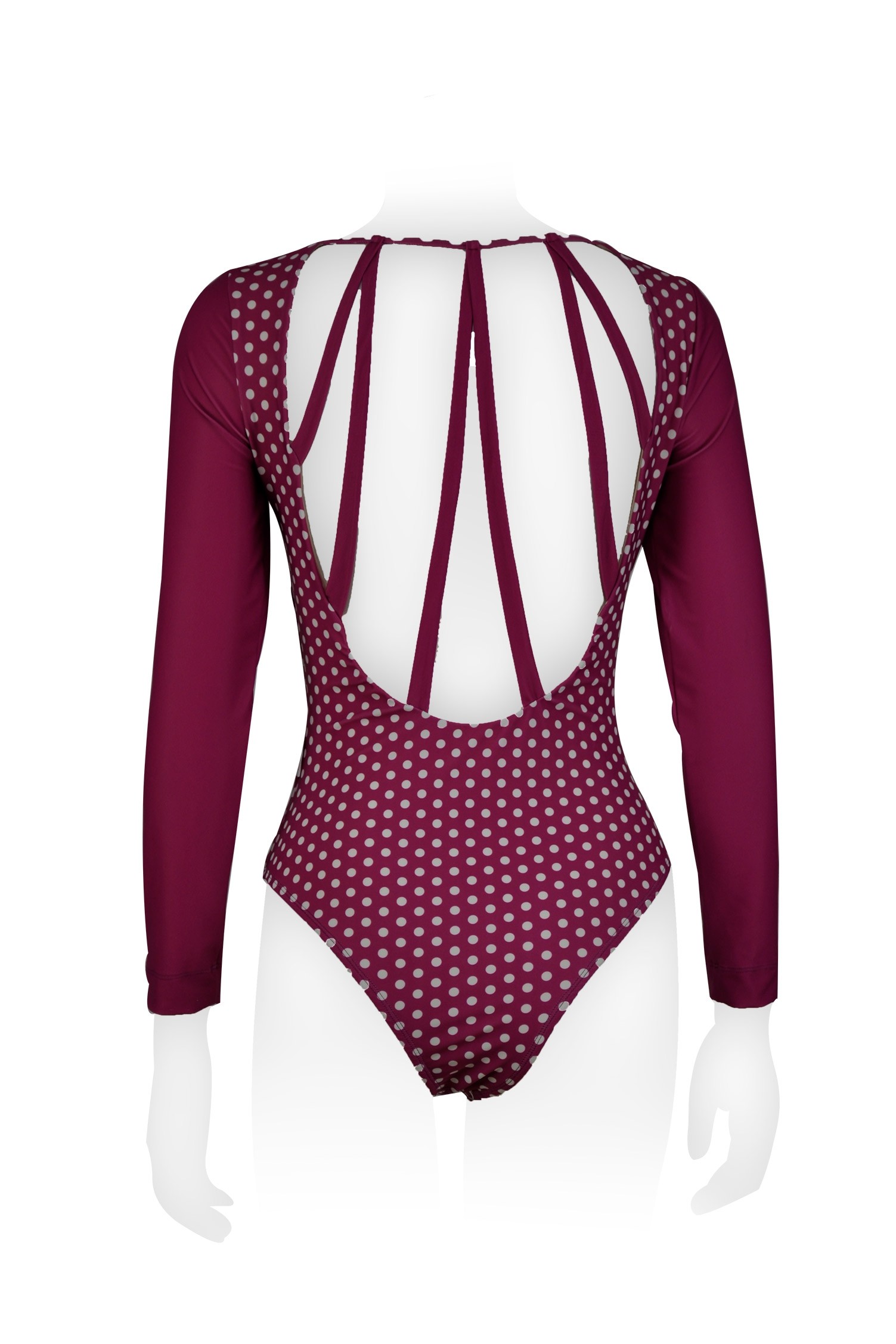Body ELEGANCE Bolinhas Rosa